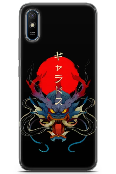 Uvilda Xiaomi Redmi 9a Uyumlu Pokemon 36 Renkli Tasarım Oni Gyarados Leviator