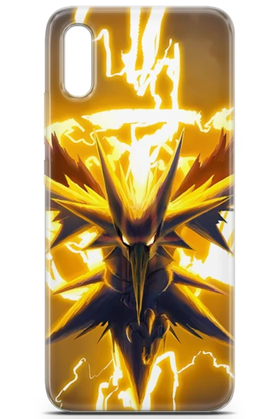 Uvilda Xiaomi Redmi 9a Uyumlu Pokemon 24 Telefon Kılıfı Zapdos Pokemon - 2