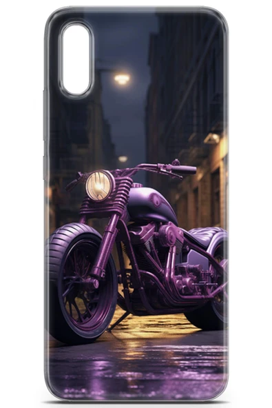 Uvilda Xiaomi Redmi 9a Uyumlu Otomoto 30 Darbe Önleyici Mor Harley Motor - 2