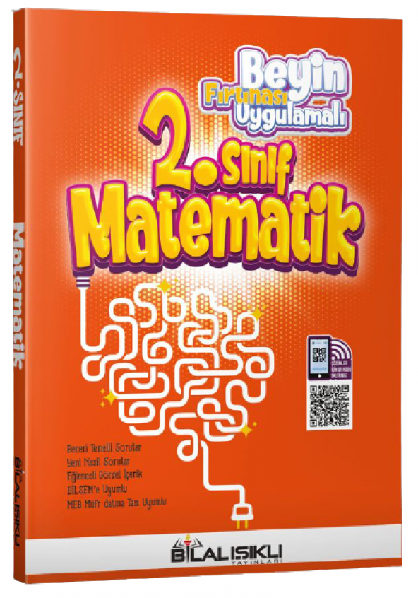 2. Sınıf Matematik Beyin Fırtınası Uygulaması Soru Bankası Bilal Işıklı Yayınları