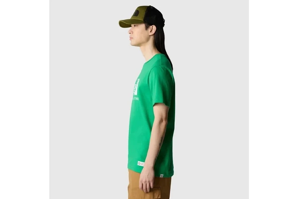 The North Face Men's Berkley California T-Shirt Optic Emerald NF0A87U5PO8 - 3