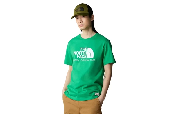 The North Face Men's Berkley California T-Shirt Optic Emerald NF0A87U5PO8