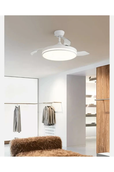 Dlc Espero 25W Bakır Motor Led Beyaz Tavan Vantilatörü 106cm - 6