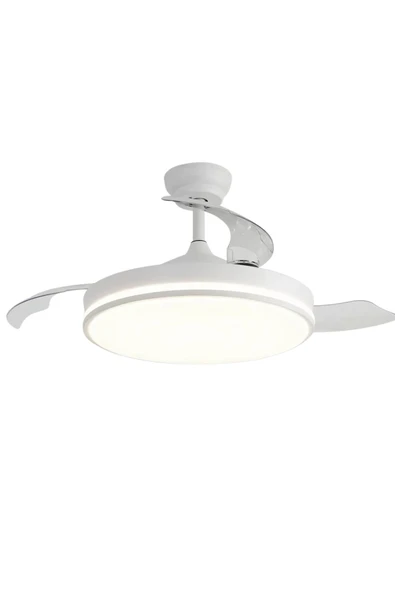 Dlc Espero 25W Bakır Motor Led Beyaz Tavan Vantilatörü 106cm