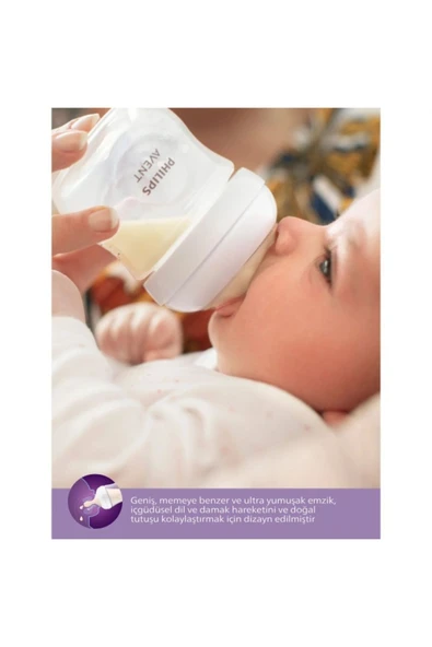 Philips Avent Natural Response PP Biberon 0 Ay+125ml SCY900/01 - 3