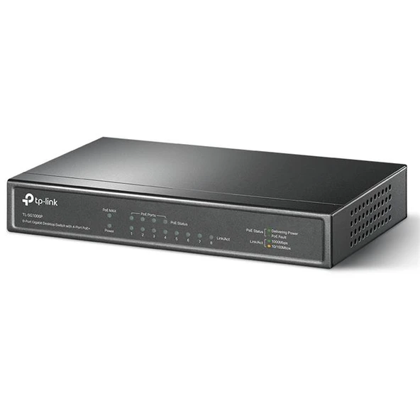 TP-Link TL-SG1008P 8 Port 10/100/1000 Mbps Gigabit Switch