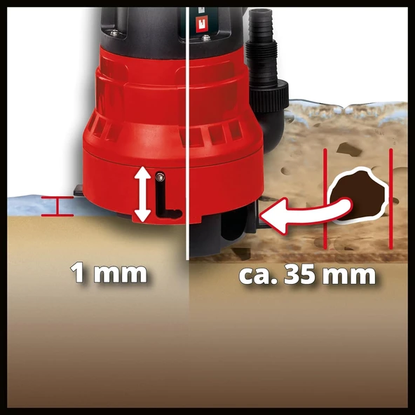 Einhell Gc-dp 7035 Ll Kirli Su Dalgıç Pompa – 4181570 - 8