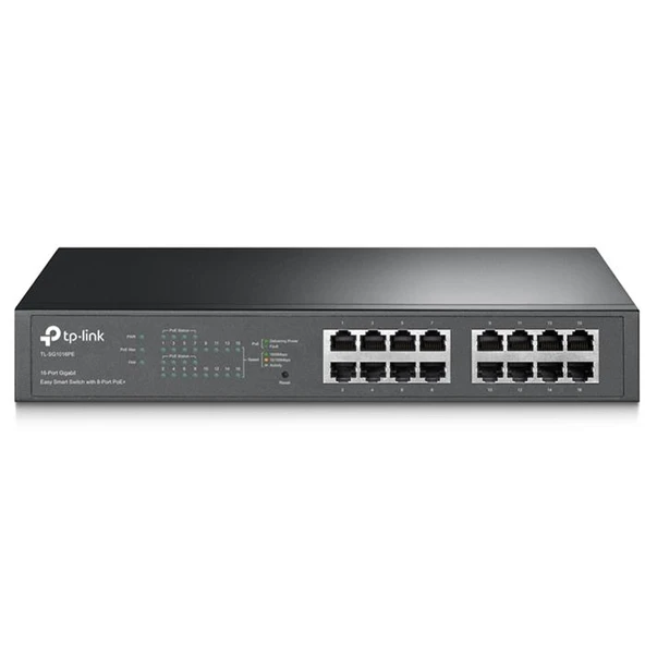 TP-Link TL-SG1016PE 8 Port 10/100/1000 Mbps Gigabit Switch