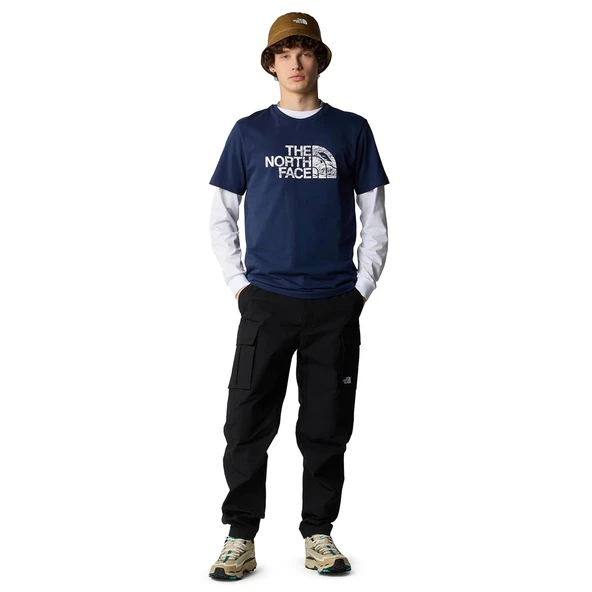 The North Face Woodcut Dome Tee Erkek Tişört NF0A4M6837U1