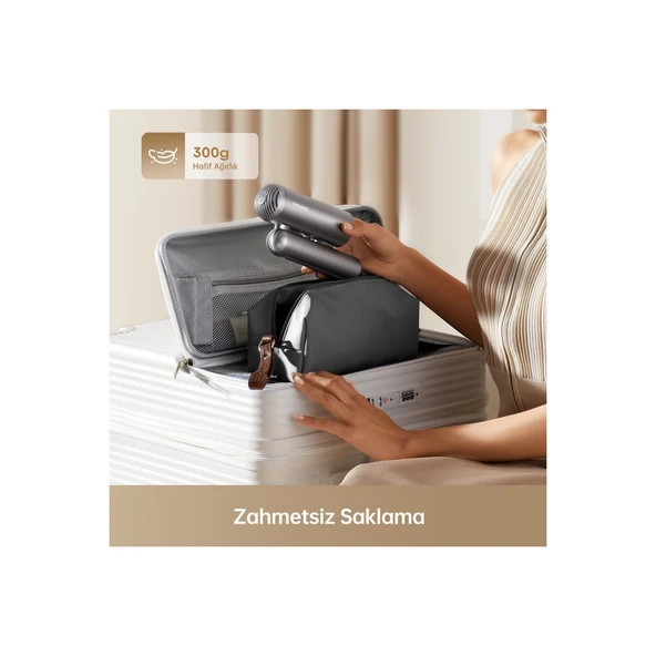 Hair Pocket Glory AHD51 Saç Kurutma Makinesi Gri - Resim 5