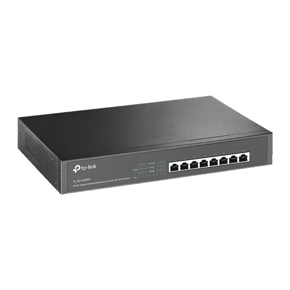 TP-Link TL-SG1008MP 8 Port 10/100/1000 Mbps Gigabit Switch - 2