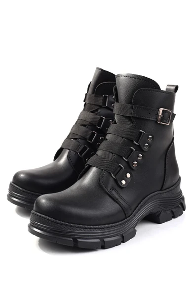 Papuç Sepeti 3513 Termo Taban Günlük Fermuarlı Kadın Postal Bot - Resim 3