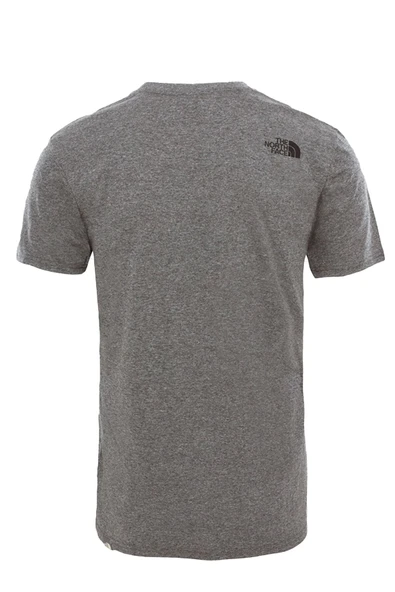 The North Face Simple Dome Tee Erkek T-Shirt - NF0A2TX5 Gri - 2