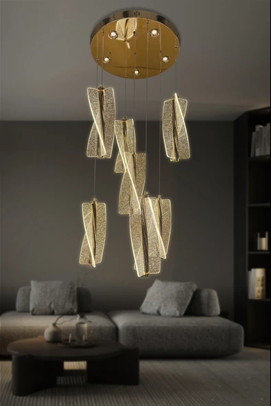 Liza 7 li Modern Sarkıt Led Avize - 2