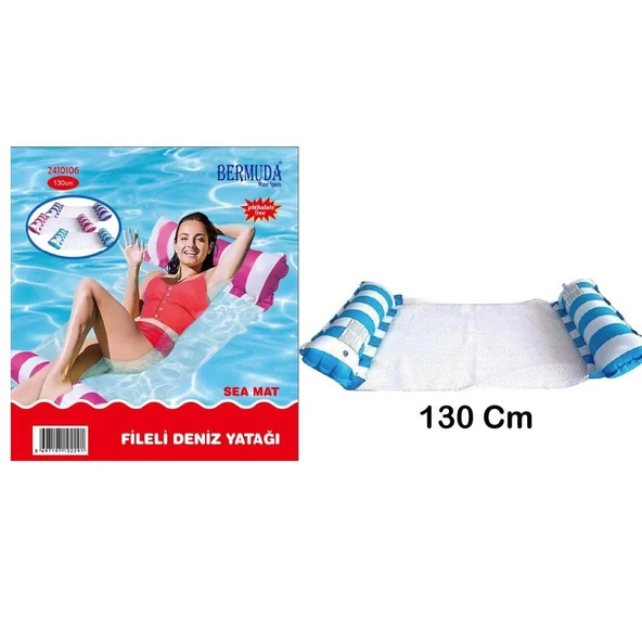 Bermuda Fileli Deniz Yatağı 130 Cm. 2410106 - TURKUAZ