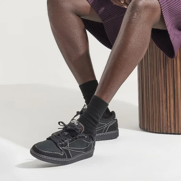 Nike Air Jordan 1 Low Travis Scott Black Phantom DM7866-001 - 4