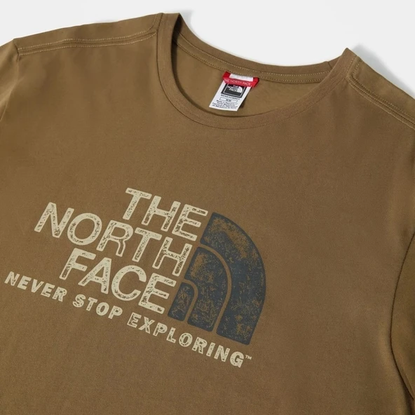 The North Face M S/S Rust 2 Tee Erkek T-shirt NF0A4M6837U1 - 6