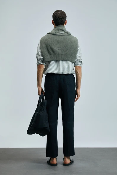 Lufian 111190350 Karl Smart Erkek Chino Pantolon Slim Fit Erkek Pantolon - 4