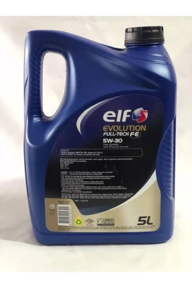 ELF Evolution Full TechFE   5W-30 5 lt Motor Yağı - 2