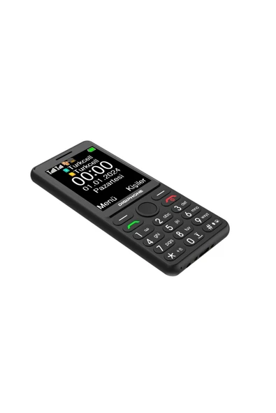 DIGIPHONE S600 Plus Tuşlu Cep Telefonu Siyah - 6