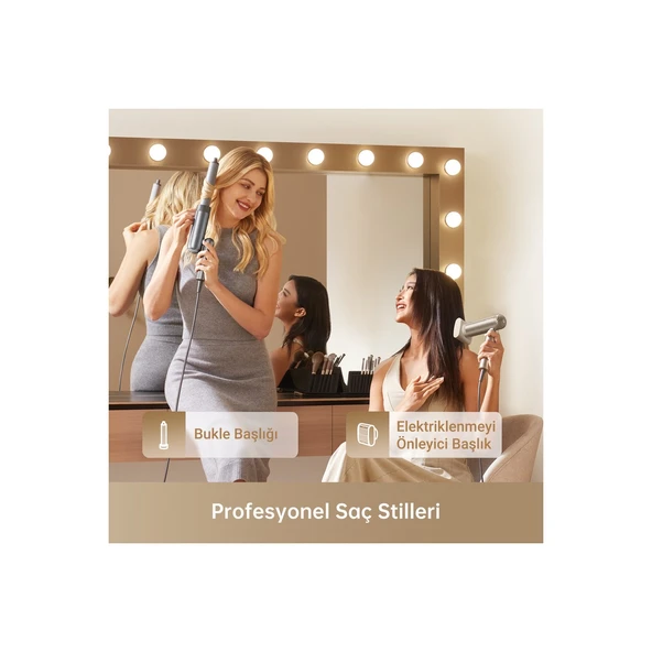 Hair Pocket Glory AHD51 Saç Kurutma Makinesi Gri - Resim 2