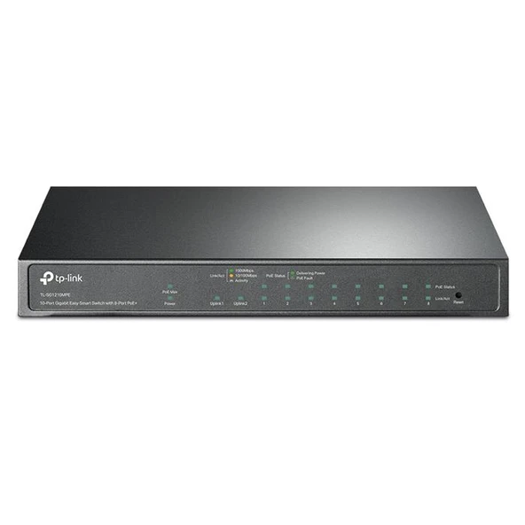 TP-Link TL-SG1210MPE 10 Port 10/100/100 Mbps Gigabit Switch