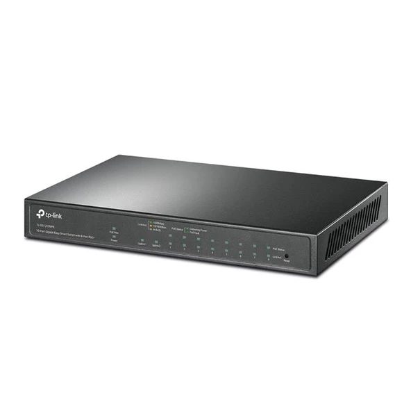 TP-Link TL-SG1210MPE 10 Port 10/100/100 Mbps Gigabit Switch - 2