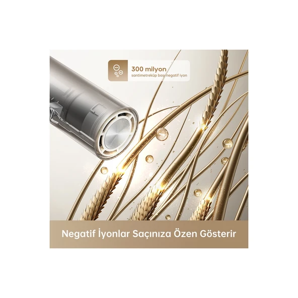 Hair Pocket Glory AHD51 Saç Kurutma Makinesi Gri - Resim 4