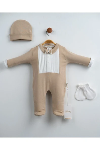 yudemia Papyonlu 3 Parça Hastane Çıkış Seti - 2