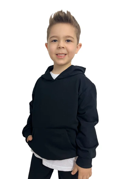 yudemia Erkek Sweatshirt Tişört Eşofman takımı – Rahat ve Şık Tasarım - 2