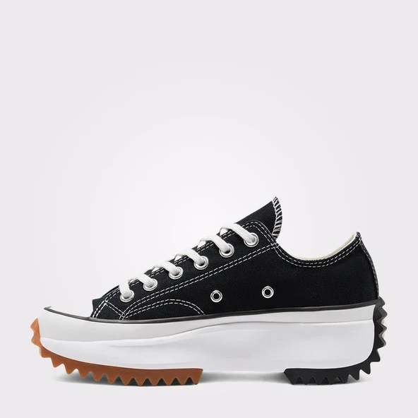 Converse Run Star Hike Low Unisex Siyah Platform Sneaker - 3
