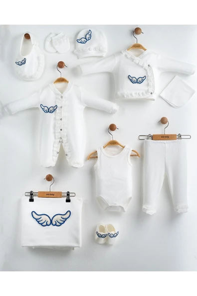 yudemia Yeni Doğan Melek Temalı 10'lu Set