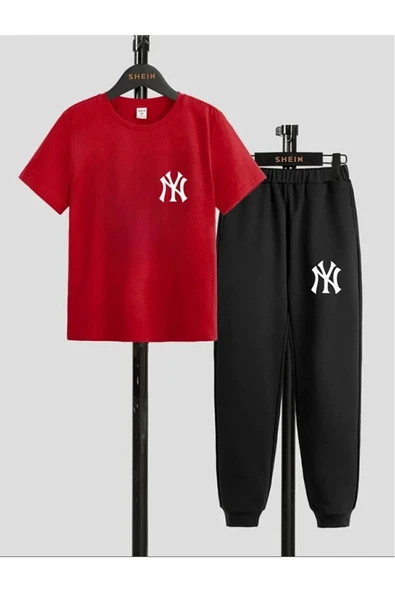 yudemia Baskılı Kız/erkek Çocuk Eşofman Takım | Şık Ve Rahat Günlük Kullanım