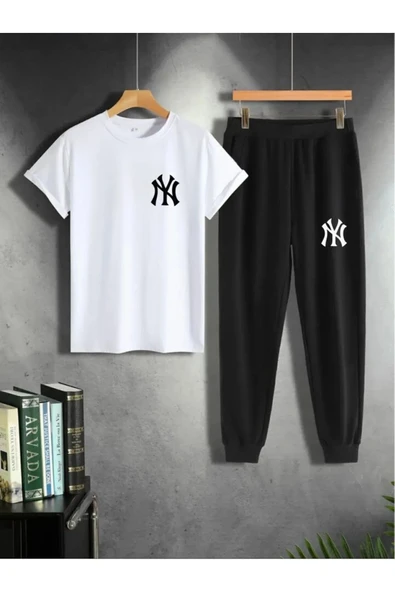 yudemia Baskılı Kız/erkek Çocuk Eşofman Takım | Şık Ve Rahat Günlük Kullanım - 3