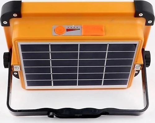 Cata CT-4698 Taşınabilir Solar Projektör IP65 Güneş Enerjili 3 Renk Modu Dimmerli ve Şarjlı LED Işık - 3