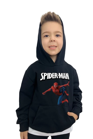 yudemia Süper Kahraman Baskılı Erkek Sweatshirt – Rahat ve Şık Tasarım - 3