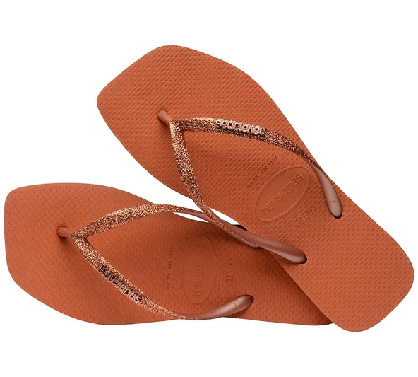 HAV. SQUARE GLITTER CERRADO ORANGE4148102 - 2