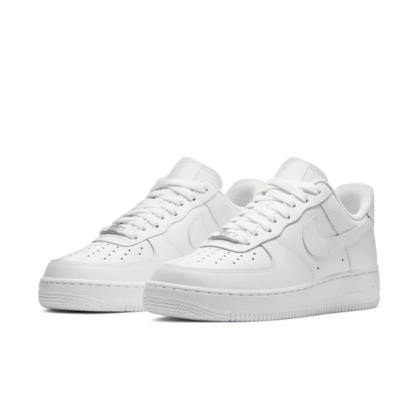 Air Force 1 '07 Kadın Sneaker Ayakkabı - Beyaz - DD8959-100 - 4