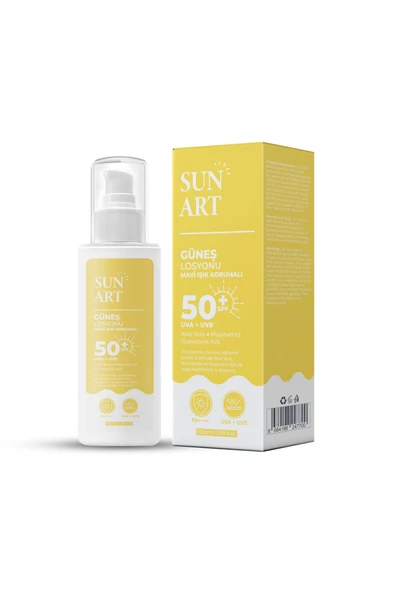 Sunart Güneş Losyonu SPF50+ 100 ml ürün görseli 1