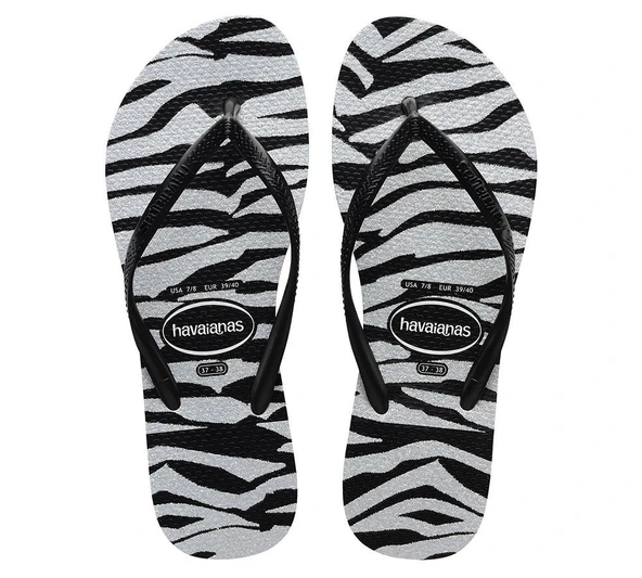 HAV. SLIM ANIMALS GLITTER BLACK4147852 - 2