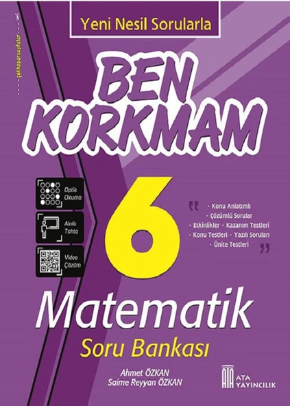 Ata 6.Sınıf Ben Korkmam Seti - 5