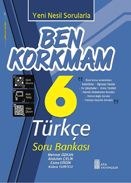 Ata 6.Sınıf Ben Korkmam +Deneme Seti - Resim 2