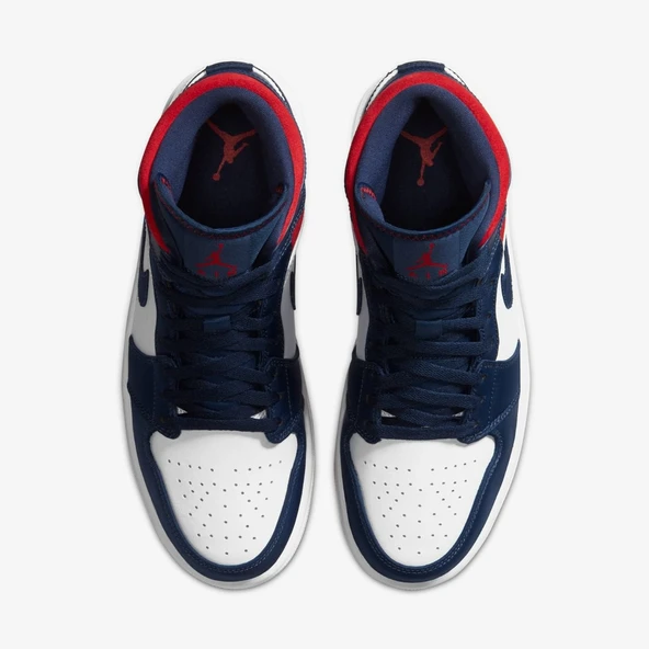 NİKE AİR JORDAN 1 MİD SE OLYMPİC USA - 4
