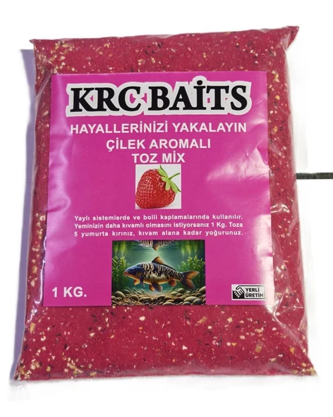 KRC Baits Aromalı Sazan Hamur Tozu/Unu 1000 Gr - 2