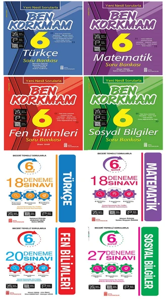 Ata 6.Sınıf Ben Korkmam +Deneme Seti ürün görseli 1