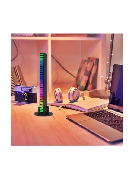 Digielektro Rgb Sese Duyarlı Müzik Ritim LED Işık Çubuğu Masa/araba/ev - 3