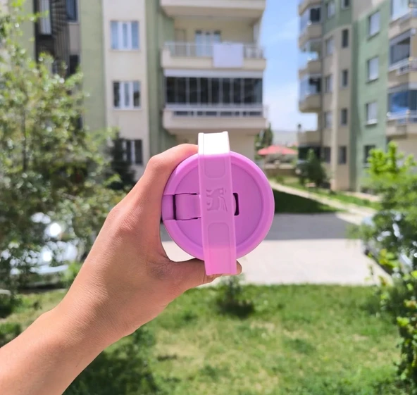 Stanley The IceFlow Flip Straw Pipetli Termos Bardak 0,89 LT Mor - 3