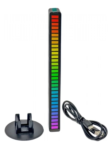 Digielektro Rgb Sese Duyarlı Müzik Ritim LED Işık Çubuğu Masa/araba/ev - 1