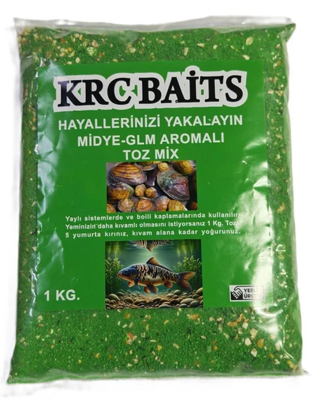 KRC Baits Aromalı Sazan Hamur Tozu/Unu 1000 Gr - 5