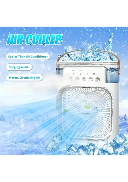 Taşınabilir Vantilatör Su Soğutmalı Masaüstü USB Fan
